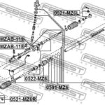 Тяга рулевая FEBEST