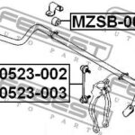 Втулка переднего стабилизатора D23 FEBEST