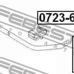 Тяга стабилизатора передняя FEBEST