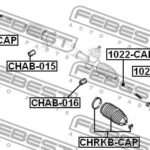 Пыльник рулевой CHRKB-CAP FEBEST