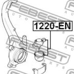 Опора шаровая KIA CEE'D 06- 1220-EN FEBEST