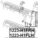 Тяга стабилизатора передняя правая FEBEST