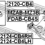 Сайлентблок FDAB-CB4S FEBEST