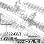 Наконечник рулевой 2321-GVIRH FEBEST