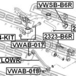 Тяга стабилизатора задняя FEBEST
