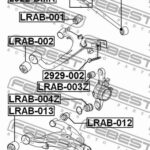 Тяга задняя поперечная с шаровой FEBEST