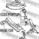 Опора шаровая переднего верхнего рычага FEBEST
