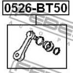 СОШКА РУЛЕВАЯ MAZDA BT-50 06- FEBEST