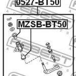Рычаг маятниковый MAZDA BT-50 2006-2012 0527-BT50 FEBEST