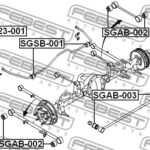 Тяга стабилизатора 1423-001 FEBEST