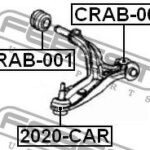 Сайлентблок задний переднего рычага FEBEST