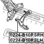 Рычаг передний левый FEBEST