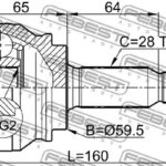 ШРУС 0410-CW5 FEBEST
