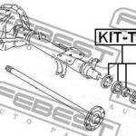 Подшипники полуоси комплект KIT-TT9 FEBEST