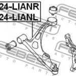 Рычаг передний левый FEBEST