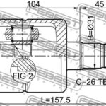 ШРУС 2311-030 FEBEST