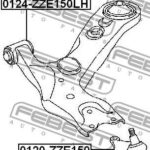 Рычаг передний левый FEBEST