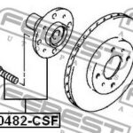 Ступица передняя FEBEST