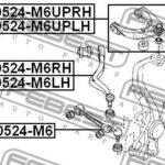 Рычаг передний нижний FEBEST