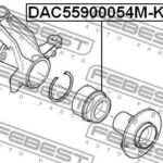 Подшипник ступичный передний ремкомплект 55X90X54 FEBEST