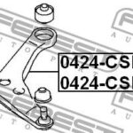 Рычаг передний правый FEBEST