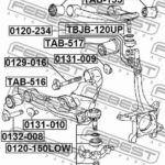 Опора шаровая переднего нижнего рычага FEBEST