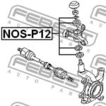 Подшипники поворотного кулака комплект NISSAN PRIMERA P12 2001-2007 NOS-P12 FEBEST