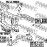 Тяга задняя нижняя правая FEBEST