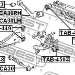Рычаг задн подвески TOYOTA RAV4 05-12 0125-ACA30 FEBEST
