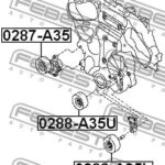 Ролик обводной комплект FEBEST