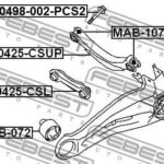 Рычаг подвески 0425-CSL FEBEST