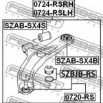 Опора шаровая переднего нижнего рычага FEBEST