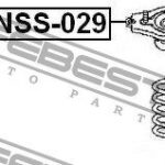 Опора заднего амортизатора FEBEST