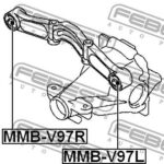 Сайлентблок опоры дифференциала FEBEST