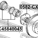 Ступица передняя FEBEST