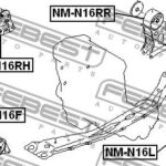 Подушка двигателя правая FEBEST