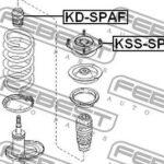 Отбойник амортизатора передний KIA SHUMA II,SEPHIA II, SPECTRA 97-04 KD-SPAF FEBEST