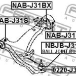 Пыльник опоры шаровой нижнего рычага 32.5X25X19.8 FEBEST