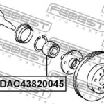 Подшипник ступицы DAC43820045 FEBEST