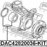 Подшипник ступицы DAC42820036-KIT FEBEST