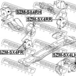 Подушка двигателя передняя FEBEST