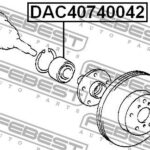 Подшипник ступичный передний 40X74X42 FEBEST