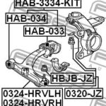 Сайлентблок передний переднего рычага FEBEST