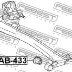 Сайлентблок задн балки TOYOTA YARIS NCP1#/NLP10/SCP10 1999-2005 TAB-433 FEBEST