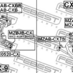 Опора шаровая переднего нижнего рычага FEBEST