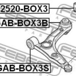 Сайлентблок задний переднего рычага FEBEST