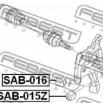 Сайлентблок SAB-015Z FEBEST