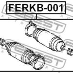 Пыльник рулевой TOYOTA CAMRY ACV3#/MCV3# 2001-2006 FERKB-001 FEBEST