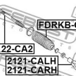 Наконечник рулевой правый FORD MONDEO CA2 2007-2014 2121-CARH FEBEST