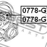 Цилиндр тормозной задний правый FEBEST